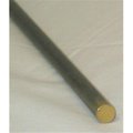 Steelworks Boltmaster Steelworks .25in. X 48in. Round Rod Stock Plain Steel Cold Rolled  11594 11594